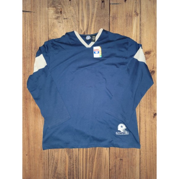 VINTAGE 2000 DALLAS COWBOYS LONG SLEEVE SHIRT WITH TAGS - Picture 1 of 3